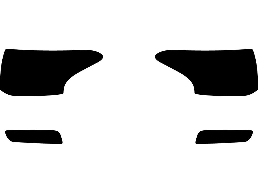 outlander Precut Tail Light Tint Diagram