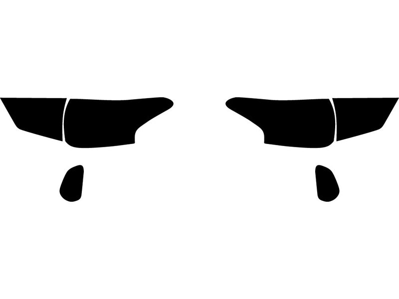 outlander Precut Tail Light Tint Diagram