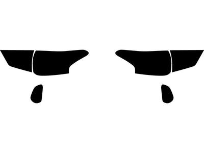 outlander Precut Tail Light Tint Diagram