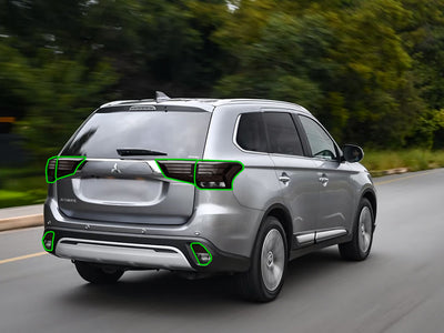 outlander Tail Light Tint Installation Points