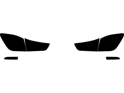 outlander sport Precut Tail Light Tint Diagram