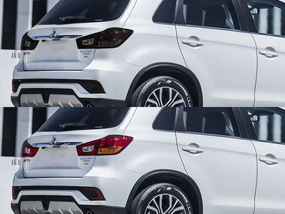 outlander sport Before and After Smoked Taillights