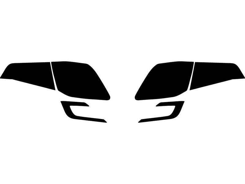 outlander sport Precut Tail Light Tint Diagram