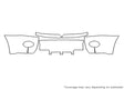 raider 3M Clear Bra Bumper Precut PPF Diagram