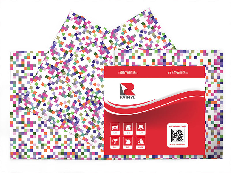 mix and match pixel Craft Vinyl Sheet Pack
