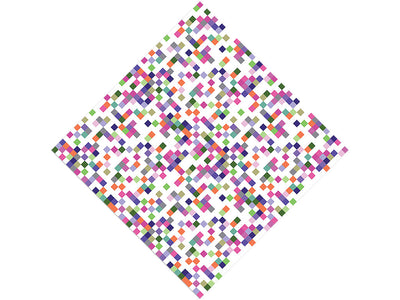Mix and Match Pixel Vinyl Wrap Pattern