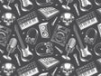 Mix It Up Music Vinyl Wrap Pattern~Rwraps Series 914 Digitally Printed Vinyl Wrap~0