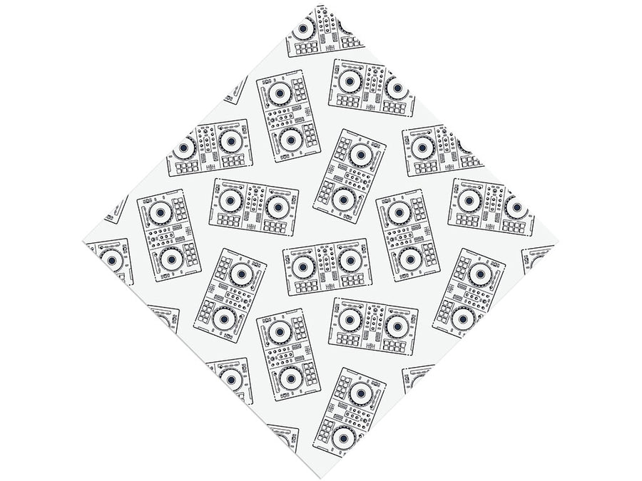 Mix Master Music Vinyl Wrap Pattern