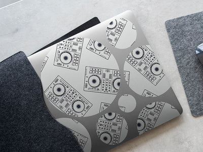 mix master music DIY Laptop Stickers