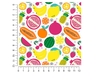 mix up fruit 1ft x 1ft Craft Sheets