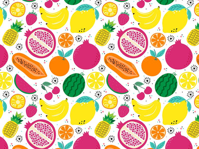 Mix Up Fruit Vinyl Wrap Pattern~Rwraps Series 914 Digitally Printed Vinyl Wrap~0