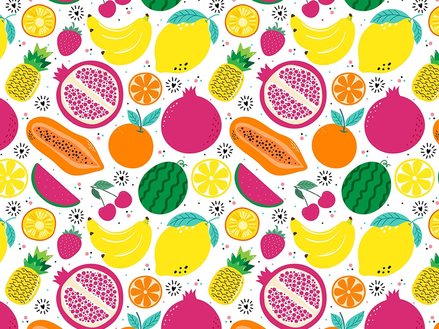 Mix Up Fruit Vinyl Wrap Pattern~Rwraps Series 914 Digitally Printed Vinyl Wrap~0