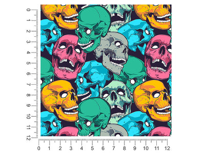 mix up skull and bones 1ft x 1ft Craft Sheets