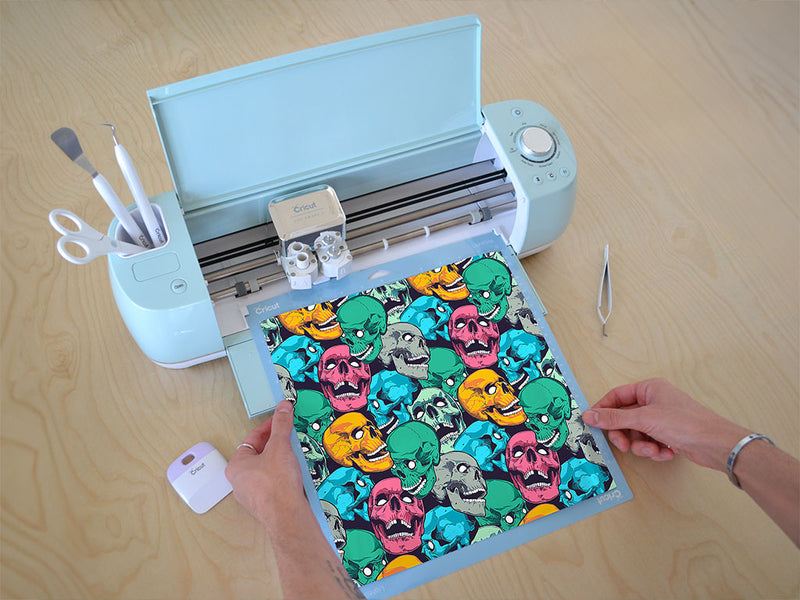 mix up skull and bones Cricut Compatible Vinyl