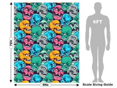 Mix Up Halloween Vehicle Wrap Scale~Rwraps Series 914 Mix Up Halloween Measurements~1