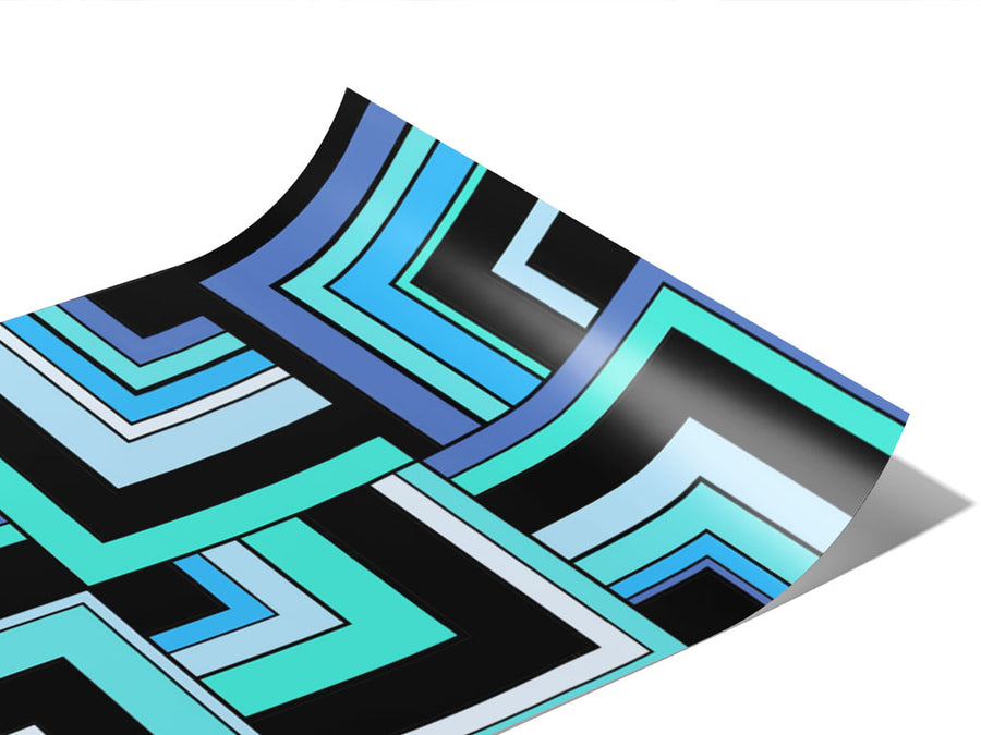 Mixed Streets Art Deco Vinyl Wraps~Rwraps Series 914 Digitally Printed Vinyl Wrap~0
