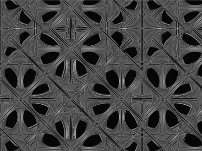 Modern Interface Mosaic Vinyl Wrap Pattern~Rwraps Series 914 Digitally Printed Vinyl Wrap~0