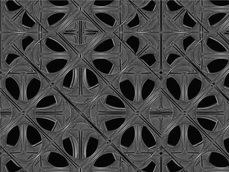 Modern Interface Mosaic Vinyl Wrap Pattern~Rwraps Series 914 Digitally Printed Vinyl Wrap~0