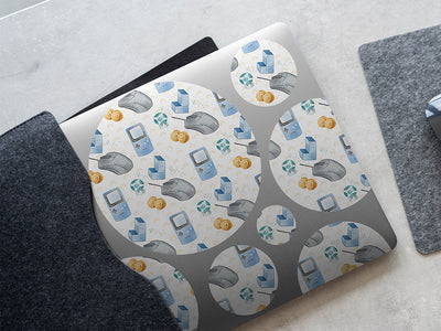 modern mouse gaming DIY Laptop Stickers