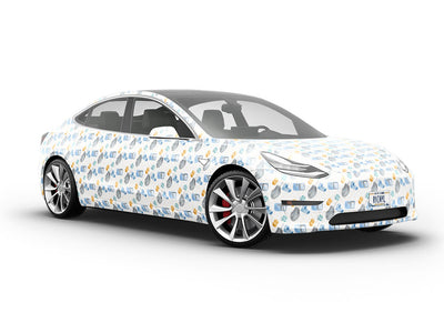 Modern Mouse Gaming Vehicle Vinyl Wrap