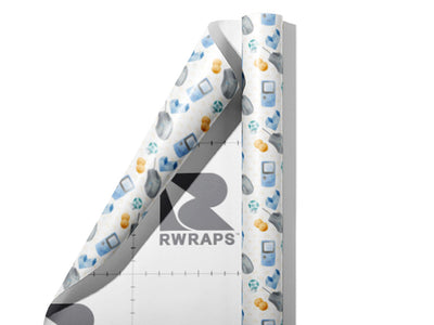 Modern Mouse Gaming Wrap Film Sheets~Rwraps Series 914 Modern Mouse Gaming Scrolled Sheet~3