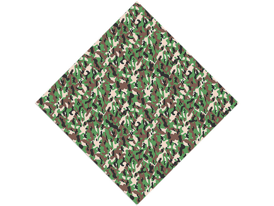 Modern Woodland Camouflage Vinyl Wrap Pattern