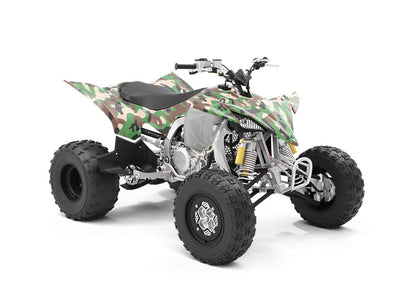 Modern Woodland Camouflage ATV Wrapping Vinyl