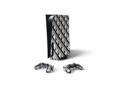 modernist simplicity mosaic Sony PS5 DIY Skin