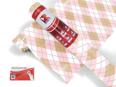 modest lady argyle Craft Vinyl Roll