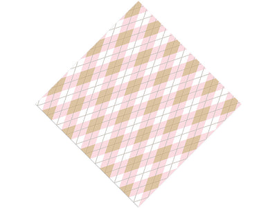 Modest Lady Argyle Vinyl Wrap Pattern
