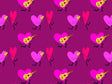 Modest Proposal Heart Vinyl Wrap Pattern~Rwraps Series 914 Digitally Printed Vinyl Wrap~0