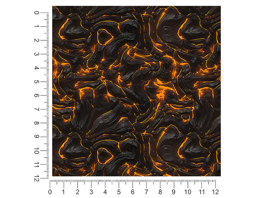 molten scarlet lava 1ft x 1ft Craft Sheets