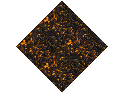 Molten Scarlet Lava Vinyl Wrap Pattern