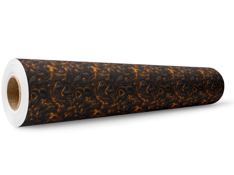 Molten Scarlet Lava Wrap Film Wholesale Roll~Rwraps Series 914 Digitally Printed Vinyl Roll~5