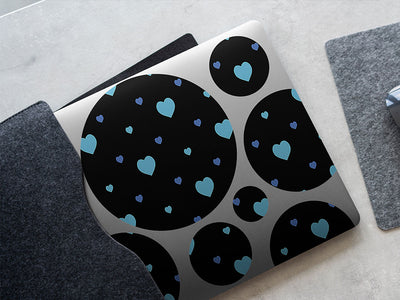 monday again heart DIY Laptop Stickers