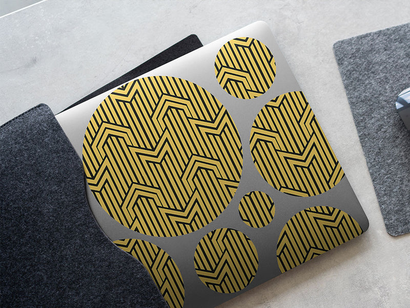 money honey art deco DIY Laptop Stickers