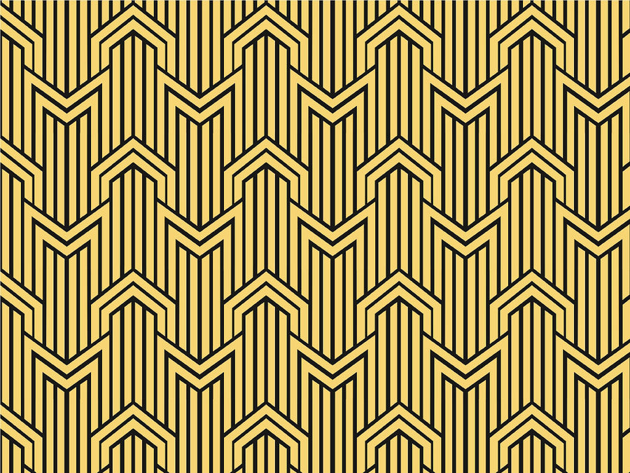 Money Honey Art Deco Vinyl Wrap Pattern~Rwraps Series 914 Digitally Printed Vinyl Wrap~0