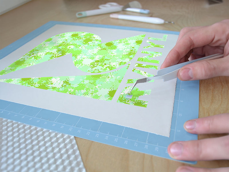 money mile paint splatter Easy Weed Craft Vinyl