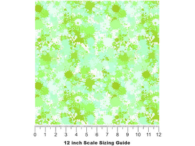 Money Mile Paint Splatter Vinyl Film Pattern Size 12 inch Scale~Rwraps Money Mile Paint Splatter Sizing Chart~2
