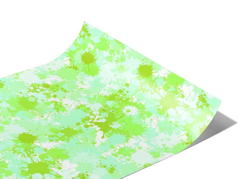 Money Mile Paint Splatter Vinyl Wraps~Rwraps Series 914 Digitally Printed Vinyl Wrap~0