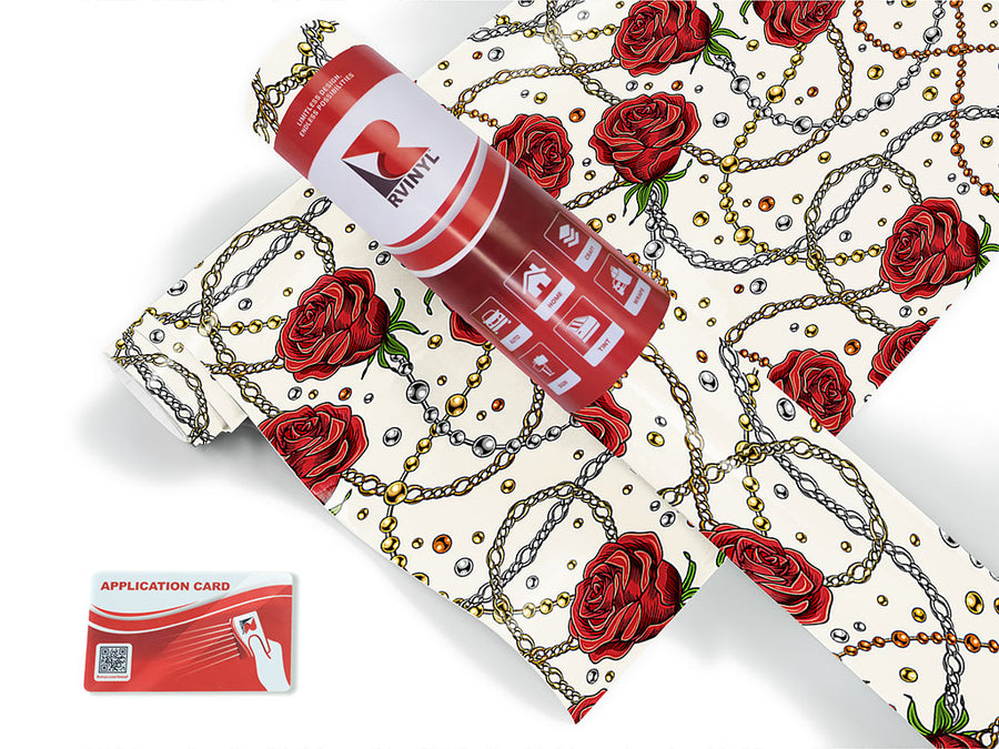 money rose bling Craft Vinyl Roll