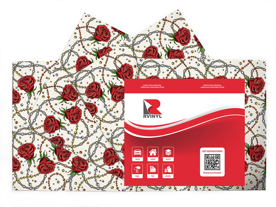 money rose bling Craft Vinyl Sheet Pack