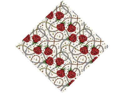Money Rose Bling Vinyl Wrap Pattern