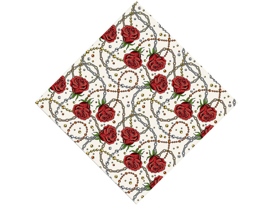 Money Rose Bling Vinyl Wrap Pattern