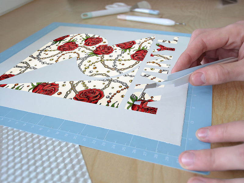 money rose bling Easy Weed Craft Vinyl