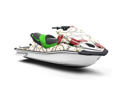 Money Rose Bling Jet Ski Vinyl Customized Wrap