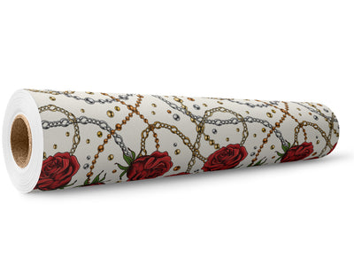 Money Rose Bling Wrap Film Wholesale Roll~Rwraps Series 914 Digitally Printed Vinyl Roll~5