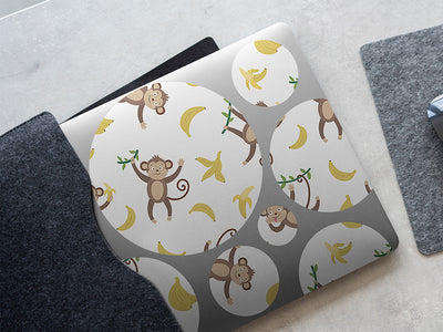 monkey around animal DIY Laptop Stickers