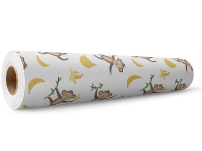 Monkey Around Primate Wrap Film Wholesale Roll~Rwraps Series 914 Digitally Printed Vinyl Roll~5