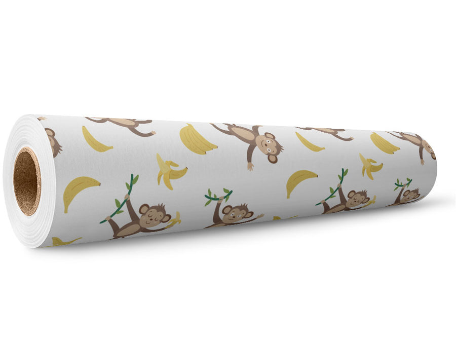 Monkey Around Primate Wrap Film Wholesale Roll~Rwraps Series 914 Digitally Printed Vinyl Roll~5